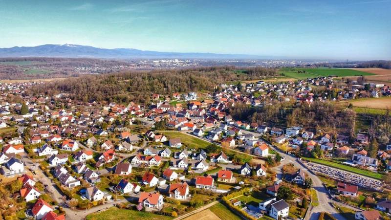 Prix m2 immobilier pour maison et appartement à Flaxlanden Proche de Zilisheim en 2024 (68720)