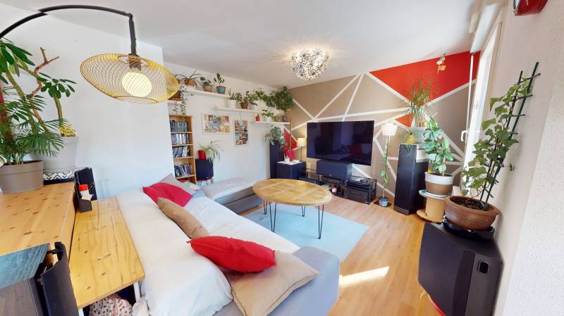 Appartement T3 en rez de jardin à rouffach proche de colmar 