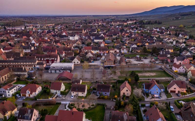 Prix au m2 de l'immobilier à Feldkirch, proche de Bollwiller