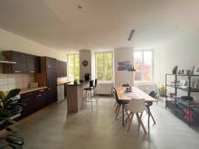 Cuisine ouverte sur séjour Appartement T3 de 67 m2 à Altkirch
